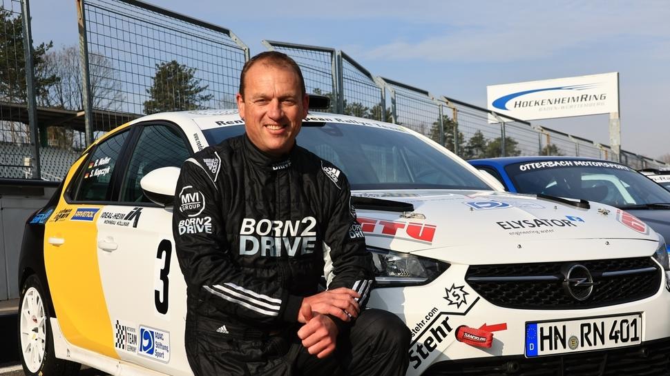 Rainer Noller ist der Rekordsieger der Löwenrallye. Er startet am Samstag mit Nachwuchs-Co-Pilotin Alina Bader im Opel Corsa.  Foto: Sascha Dörrenbächer
