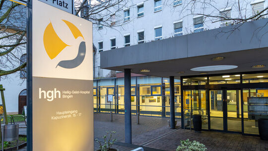 Bingen, Krankenhaus, HGH, Heilig-Geist-Hospital. Bingen, Krankenhaus, HGH, Heilig-Geist-Hospital.