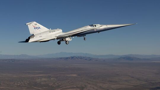 Überschall-Forschungsflugzeug X-59 Überschall-Forschungsflugzeug X-59
