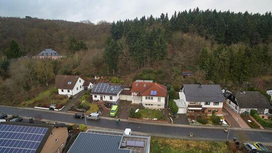 Oberhalb des Erntewegs liegt das potenzielle Baugebiet, auf dem vier bis fünf Gebäude gebaut werden könnten. Die Unterlieger seh Oberhalb des Erntewegs liegt das potenzielle Baugebiet, auf dem vier bis fünf Gebäude gebaut werden könnten. Die Unterlieger seh