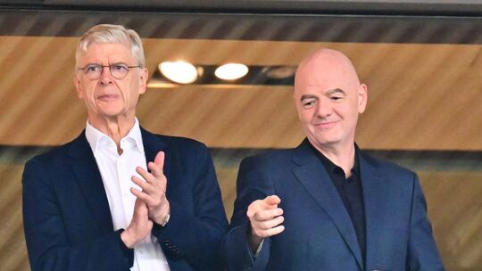 Gianni Infantino und Arsène Wenger Gianni Infantino und Arsène Wenger