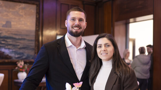 Eduarda und Ruven Kopp wollen zukünftig Hochzeitspaare in der Villa "Weißer Berg" betreuen. Eduarda und Ruven Kopp wollen zukünftig Hochzeitspaare in der Villa "Weißer Berg" betreuen.
