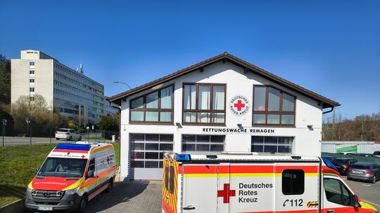 Die Einsatzkräfte der Remagener DRK-Rettungswache hatten bis zur Schließung des nahe gelegenen Krankenhauses Maria Stern die Mög Die Einsatzkräfte der Remagener DRK-Rettungswache hatten bis zur Schließung des nahe gelegenen Krankenhauses Maria Stern die Mög