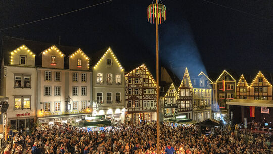 Mitfeiern als Gäste können Frauen bei der Hachenburger Kirmes schon immer. Doch einige möchten jetzt mehr: Sie kämpfen dafür, au Mitfeiern als Gäste können Frauen bei der Hachenburger Kirmes schon immer. Doch einige möchten jetzt mehr: Sie kämpfen dafür, au