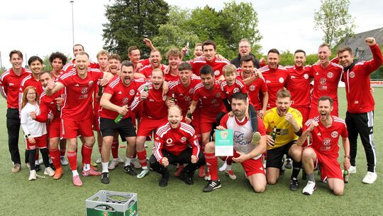 Vor dem letzten Spieltag hat die SG Horressen-Elgendorf unverändert fünf Punkte Vorsprung auf die SG Guckheim/Kölbingen und hat Vor dem letzten Spieltag hat die SG Horressen-Elgendorf unverändert fünf Punkte Vorsprung auf die SG Guckheim/Kölbingen und hat