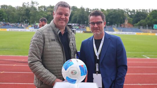 Als Vizepräsdent und als Vorsitzender des Spielausschusses tragen Marco Schütz (links) und Jens Bachmann (rechts) Verantwortung Als Vizepräsdent und als Vorsitzender des Spielausschusses tragen Marco Schütz (links) und Jens Bachmann (rechts) Verantwortung