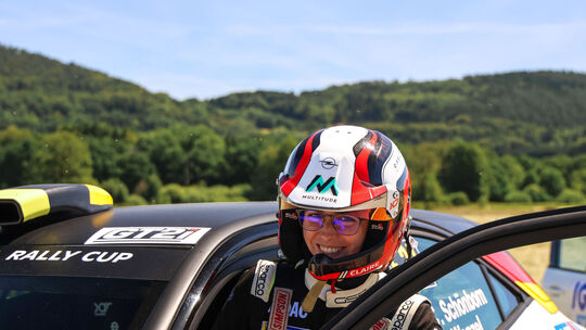 Die Löffelscheiderin Claire Schönborn freut sich "extrem" auf die Rallye Rom, aber sie hat Respekt vor den Strecken in der Ewige Die Löffelscheiderin Claire Schönborn freut sich "extrem" auf die Rallye Rom, aber sie hat Respekt vor den Strecken in der Ewige