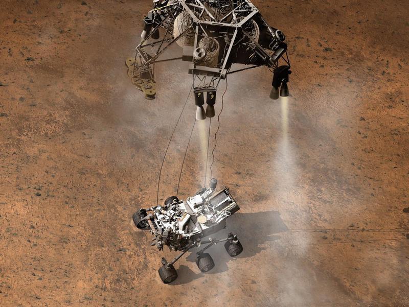 Nasa Roboter Curiosity Sanft Auf Dem Mars Gelandet Deutschland