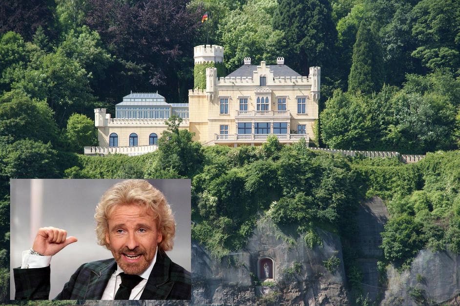 Marienfels Das Schloss Von Thomas Gottschalk Bei Remagen Steht