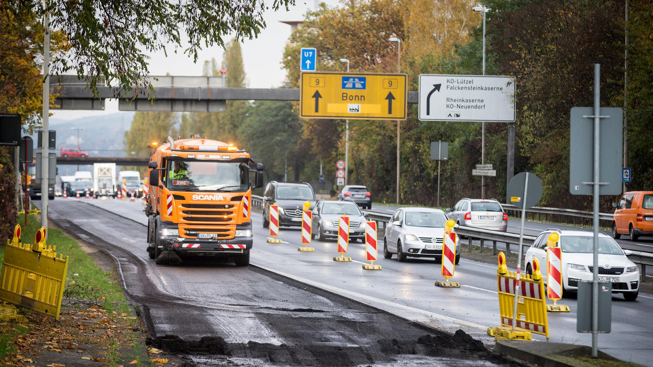 Bauarbeiten an der B9 begonnen: Koblenzer müssen wieder mit Staus ...