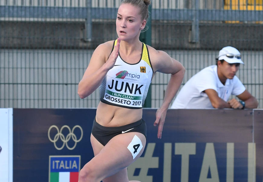 Sophia Junk Gewinnt Bei Der Em Gold Und Silber Leichtathletik Rhein Zeitung 