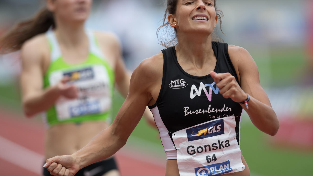 Nadine Gonska Vor Der Em In Berlin Deutschlands Schnellste Lehrerin Leichtathletik Rhein Zeitung