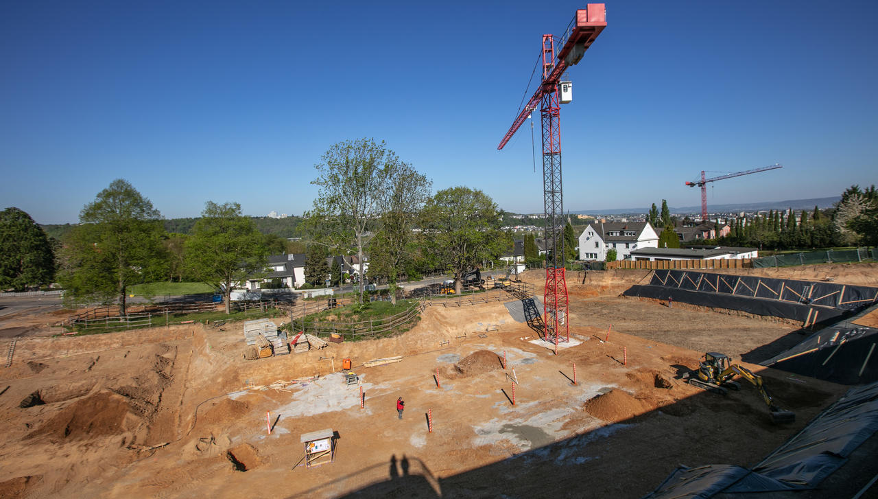 Wohnpark Hochheimer Gärten Der Rohbau entsteht Koblenz