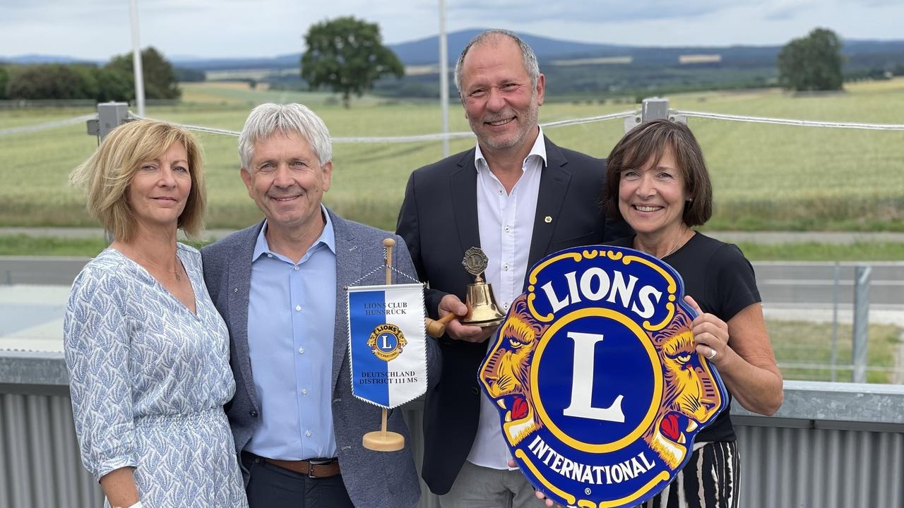 Neuer Präsident der Lions Hunsrück: Wolfgang Wagner übergibt Stab an Dieter Piroth - Rhein 