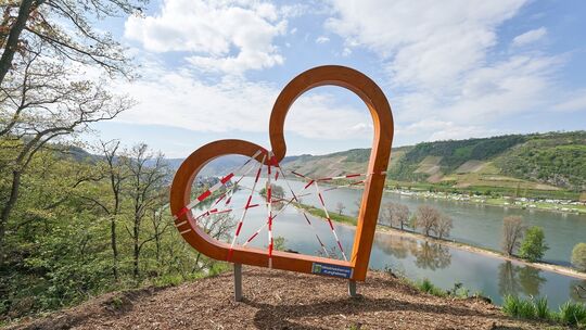 Mittelrheinherz bei Osterspei