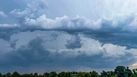 Dunkle Wolken in Baden-Württemberg