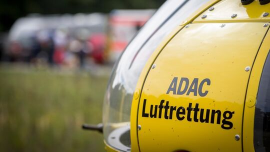 Rettungshubschrauber im Einsatz