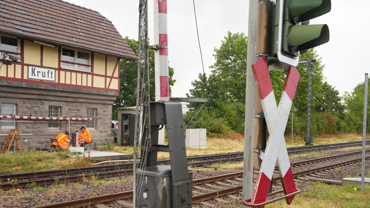 Metalldiebstahl an der Eifelquerbahn