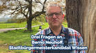 Kommunalwahl 2024: Drei Fragen an... Berno Neuhoff, Stadtbürgermeisterkandidat Wissen