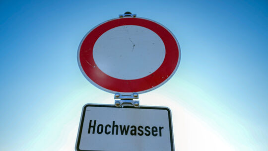 Warnung vor Hochwasser