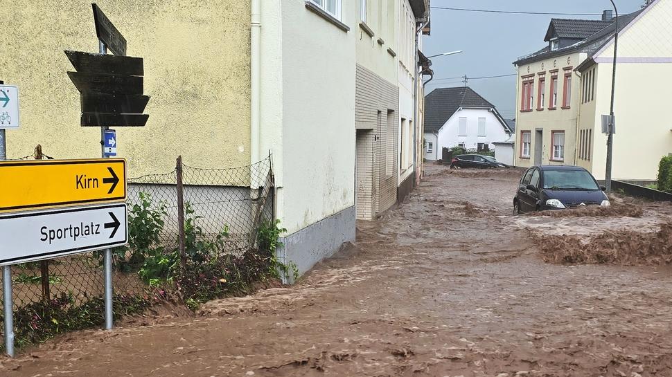 Hochwasser Kirn-Sulzbach