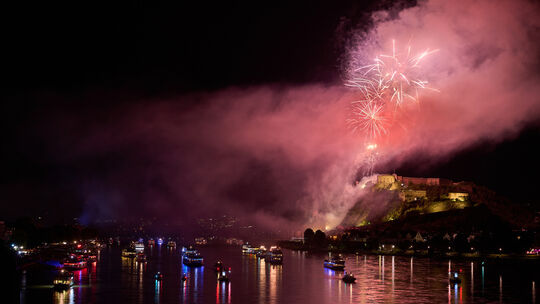 Rhein in Flammen