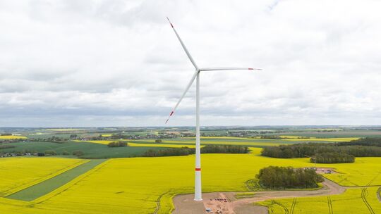 Höchstes Windrad in Mittelsachsen