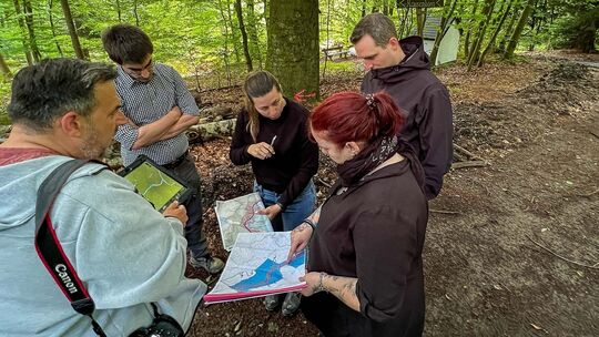 Windkraft trifft auf Denkmalschutz im Heimbacher Wald