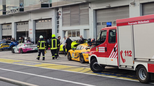 Verletzte nach Explosion im Fahrerlager am Nürburgring