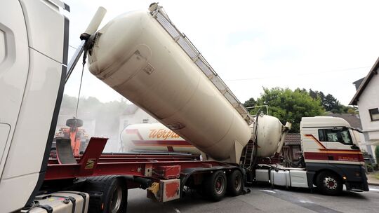 Rodenbach Achsbruch bei Lkw