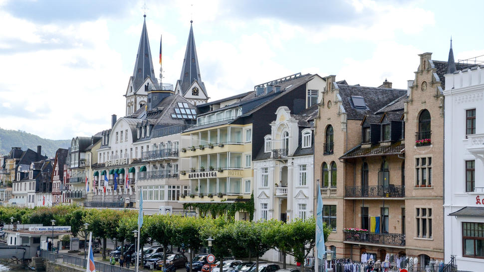 Unser Tickerfoto stammt diesmal aus Boppard: Die Rheinallee ist das Gesicht der Stadt, bis zur Bundesgartenschau 2029 soll die Promenade hier umgestaltet werden.