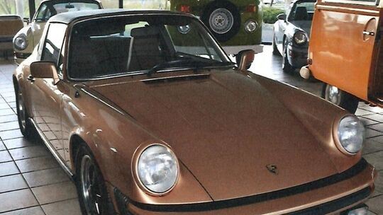 Entwendeter Porsche TARGA