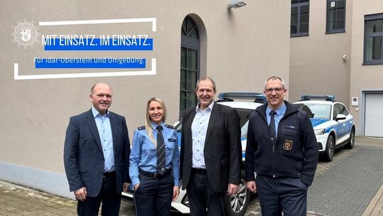 Polizei und Stadt Idar-Oberstein treffen sich zum Jahresauftakt