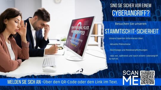 Flyer Stammtisch IT-Sicherheit