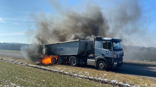 Brand LKW L 176