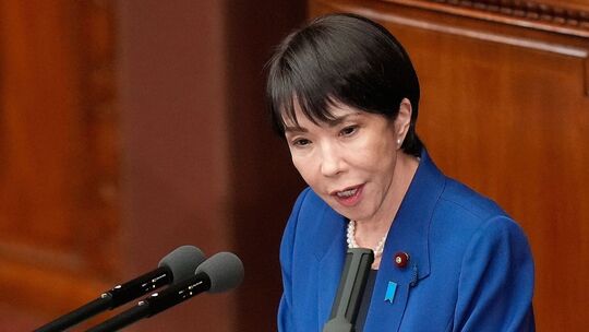 Japans Premierministerin Sanae Takaichi Japans Premierministerin Sanae Takaichi