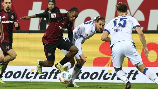 1. FC Nürnberg - Karlsruher SC 1. FC Nürnberg - Karlsruher SC