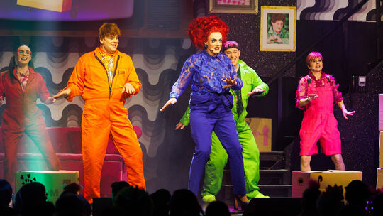 Die Show "Rosa Bütt" im Cafe Hahn in Koblenz Die Show "Rosa Bütt" im Cafe Hahn in Koblenz