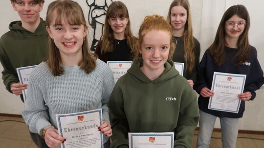 Die DJK Herdorf gehörte zu den ausgezeichneten Vereinen. Die DJK Herdorf gehörte zu den ausgezeichneten Vereinen.