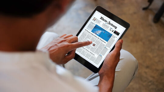 Unsere Zeitung gibt es längst nicht mehr nur auf Papier gedruckt, sondern auch in digitaler Form. Wer sich mit diesen Angeboten Unsere Zeitung gibt es längst nicht mehr nur auf Papier gedruckt, sondern auch in digitaler Form. Wer sich mit diesen Angeboten