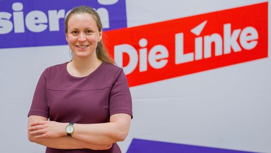 Rebecca Ruppert ist die Spitzenkandidatin der rheinland-pfälzischen Linken. Die Partei will bei der Landtagswahl am 22. März zum Rebecca Ruppert ist die Spitzenkandidatin der rheinland-pfälzischen Linken. Die Partei will bei der Landtagswahl am 22. März zum