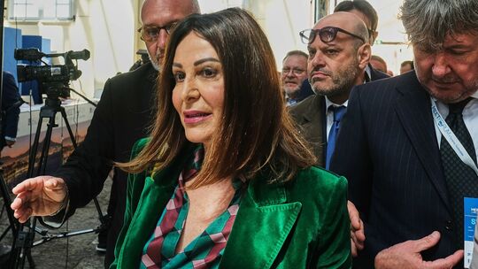 Italiens bisherige Tourismusministerin Daniela Santanchè Italiens bisherige Tourismusministerin Daniela Santanchè