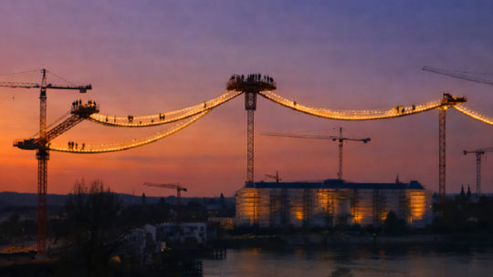 In Koblenz kann man jetzt angeblich an Kranwipfelführungen am Kurfürstlichen Schloss teilnehmen - ein Aprilscherz der Koblenz-To In Koblenz kann man jetzt angeblich an Kranwipfelführungen am Kurfürstlichen Schloss teilnehmen - ein Aprilscherz der Koblenz-To