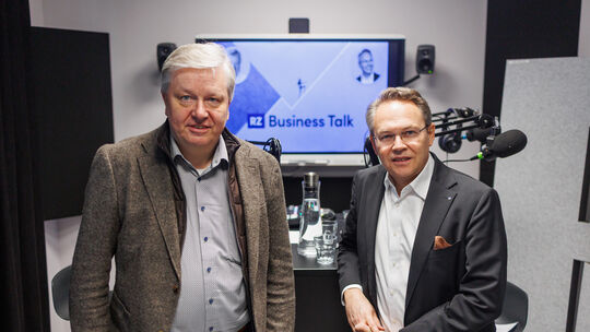 Im Business Talk, dem gemeinsamen Podcast der Rhein-Zeitung und Westerwaldbank, sprechen Lars Hennemann (links) und Dr. Ralf Köl Im Business Talk, dem gemeinsamen Podcast der Rhein-Zeitung und Westerwaldbank, sprechen Lars Hennemann (links) und Dr. Ralf Köl