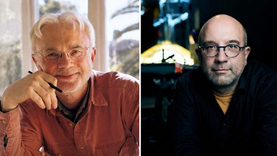 Am 9. Mai ist die "Koblenzer Trilogie" mit Opern des US-Komponisten John Adams (links) komplett: Intendant Markus Dietze führt R Am 9. Mai ist die "Koblenzer Trilogie" mit Opern des US-Komponisten John Adams (links) komplett: Intendant Markus Dietze führt R