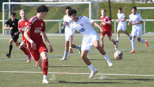 Die B-Jugend-Teams der EGC Wirges und des JFV Wolfstein kämpfen weiterhin gegen den Abstiegs aus der Regionalliga. Die B-Jugend-Teams der EGC Wirges und des JFV Wolfstein kämpfen weiterhin gegen den Abstiegs aus der Regionalliga.
