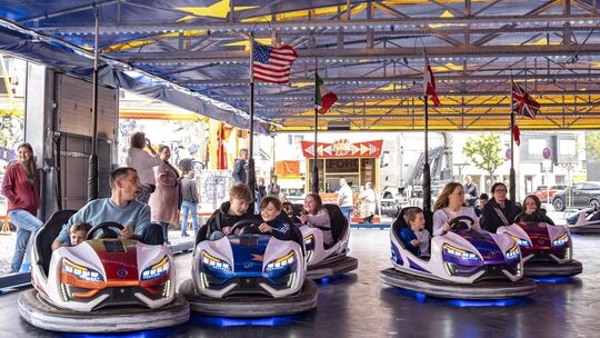 Der Autoscooter wird auch bei der diesjährigen Pfingstkirmes auf dem Marktplatz in Kastellaun für viel Spaß und Adrenalin sorgen Der Autoscooter wird auch bei der diesjährigen Pfingstkirmes auf dem Marktplatz in Kastellaun für viel Spaß und Adrenalin sorgen