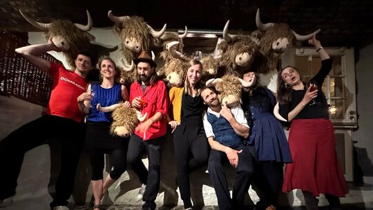 Die Band Mashrutka wird am Freitag, 22. Mai, bei der Eröffnung des Stadt-Land-Fluss-Festivals spielen. Das Festival geht noch bi Die Band Mashrutka wird am Freitag, 22. Mai, bei der Eröffnung des Stadt-Land-Fluss-Festivals spielen. Das Festival geht noch bi