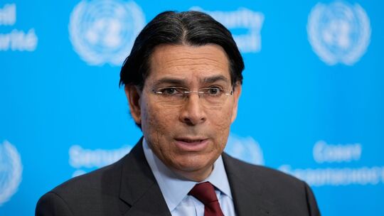 Der israelische UN-Botschafter Danny Danon. Der israelische UN-Botschafter Danny Danon.