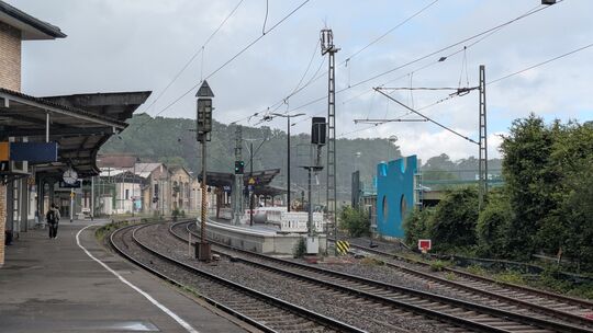 Die Baustelle am Betzdorfer Bahnhof ist mittlerweile für Reisende ein vertrauter Blick. Die Baustelle am Betzdorfer Bahnhof ist mittlerweile für Reisende ein vertrauter Blick.